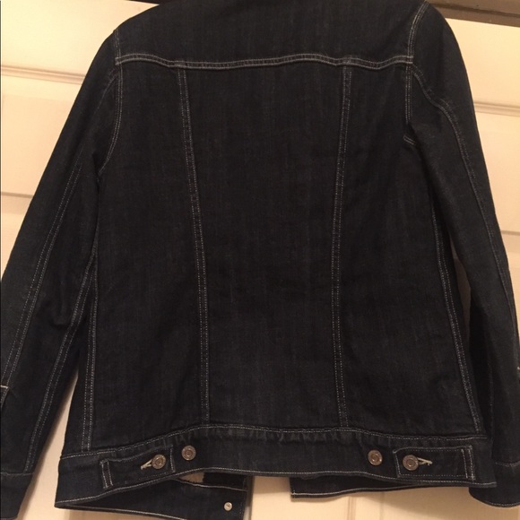 Levi's Dark Wash Denim Lined Jacket - Picture 4 of 4